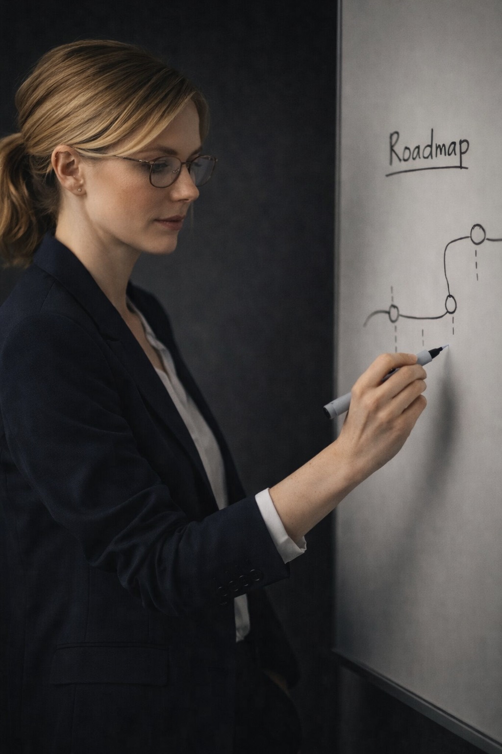 Planning at a whiteboard